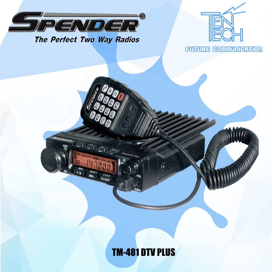 วิทยุสื่อสาร SPENDER รุ่น TM-481 DTV PLUS