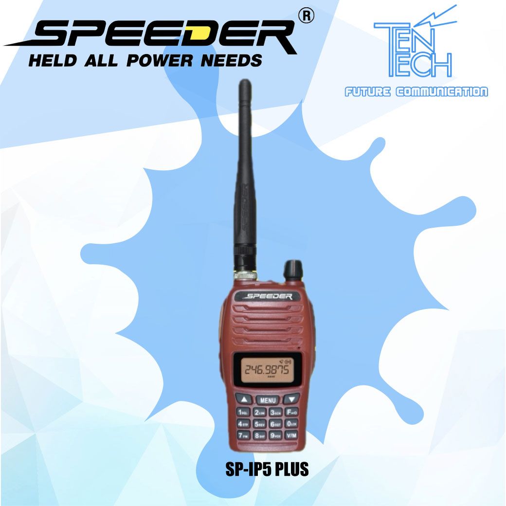 วิทยุสื่อสาร SPEEDER รุ่น SP-IP5 PLUS