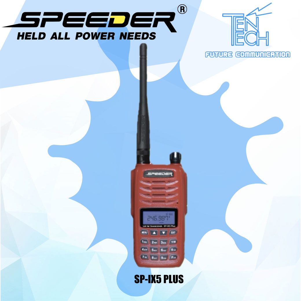 วิทยุสื่อสาร SPEEDER รุ่น SP-IX5 PLUS