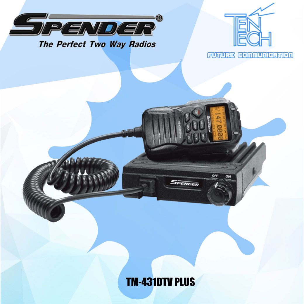 วิทยุสื่อสาร SPENDER รุ่น TM-431DTV PLUS