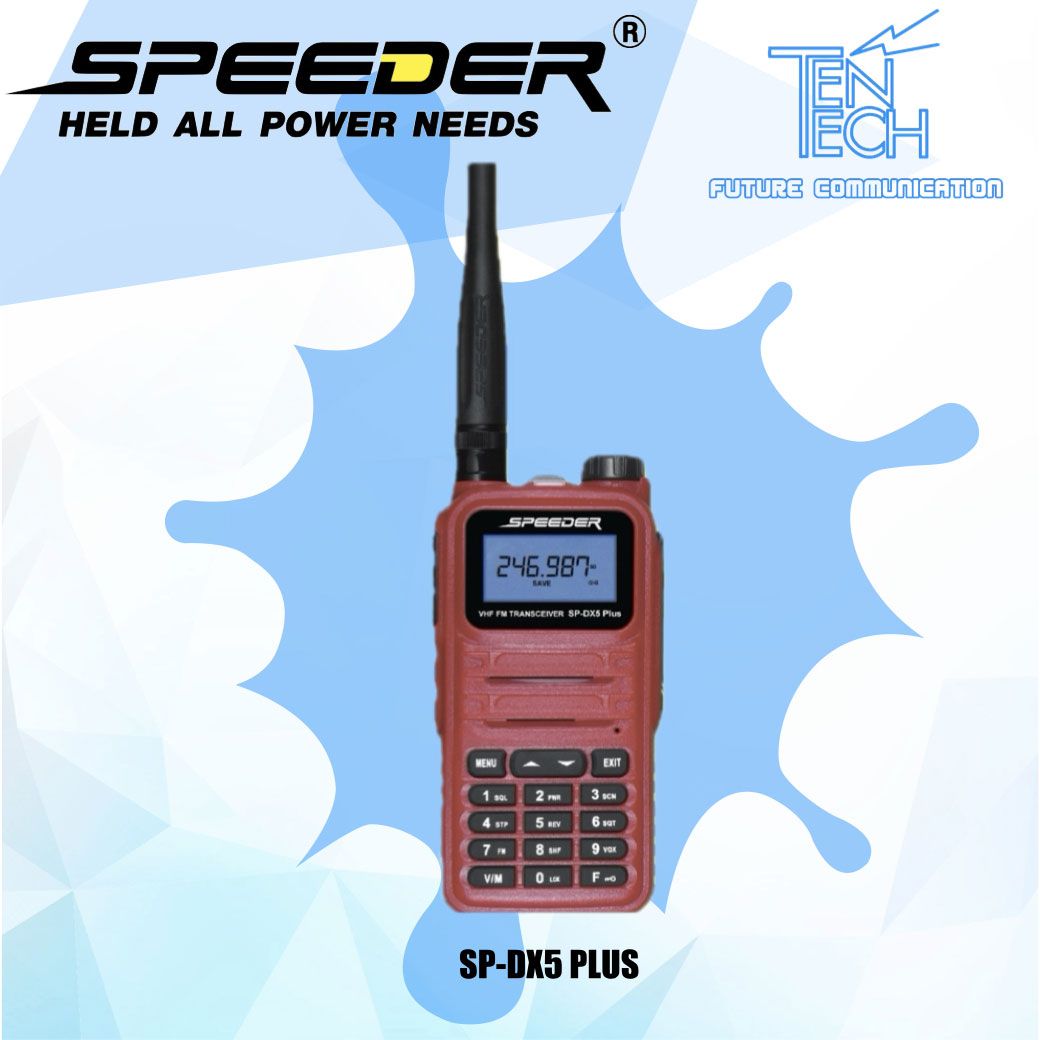 วิทยุสื่อสาร SPEEDER รุ่น SP-DX5 PLUS