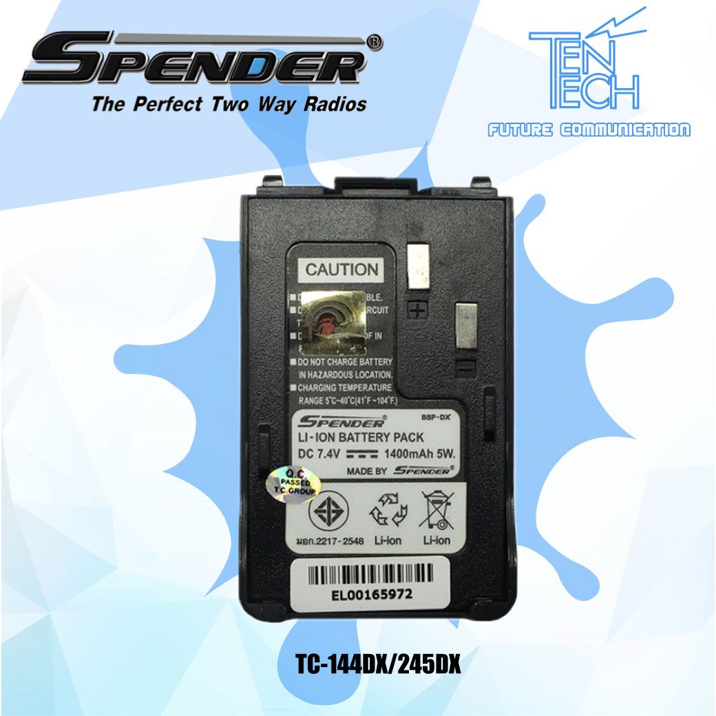 แบตเตอรี่ SPENDER รุ่น TC-144DX/245DX